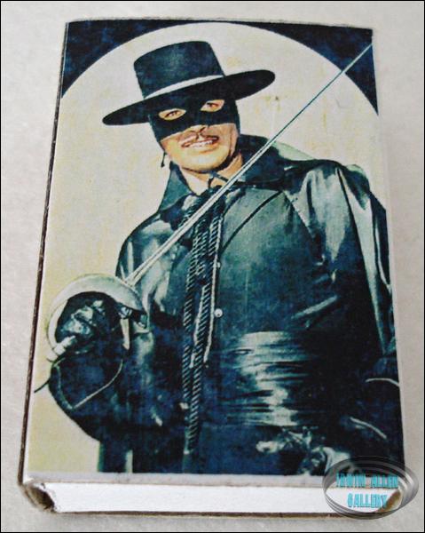 Guy Williams Zorro Matchbox