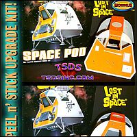 Space Pod Vinyl Peel n' Stick Upgrade Kit