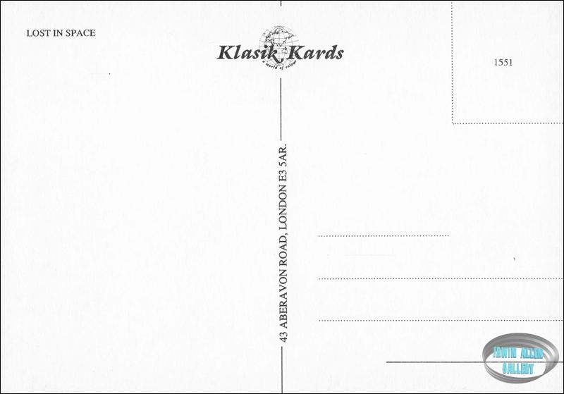 Lost in Space Klasik Kards Postcard