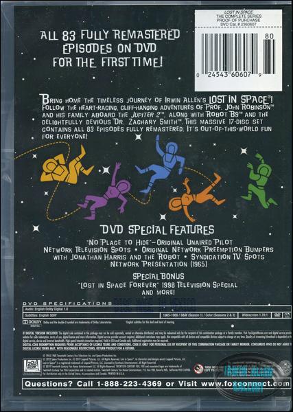 Lost in Space Remastered DVD Set