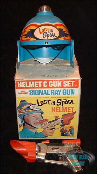 Remco Helmet and Gun Set