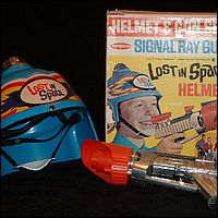 Remco Helmet and Gun Set