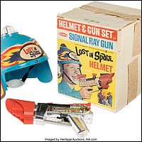 Remco Helmet and Gun Set