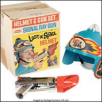 Remco Helmet and Gun Set