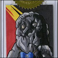 Lost in Space Sketch Card