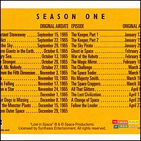 Lost in Space Base Card #2 Back