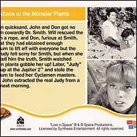 Lost in Space Base Card #16 Back