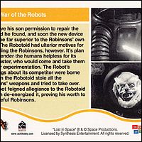 Lost in Space Base Card #22 Back