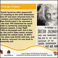 Lost in Space Base Card #30 Back