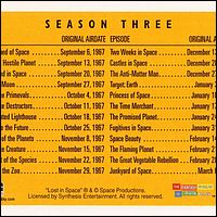 Lost in Space Base Card #63 Back