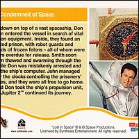 Lost in Space Base Card #64 Back