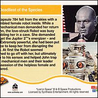 Lost in Space Base Card #74 Back