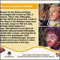 Lost in Space Base Card #86 Back