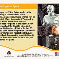 Lost in Space Base Card #87 Back