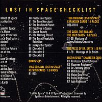 Lost in Space Base Card #89 Back
