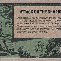 Lost in Space 40th Anniversary Expansion Card #84 Back