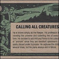 Lost in Space 40th Anniversary Expansion Card #94 Back