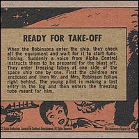 Lost in Space 40th Anniversary Reprint Card #3 Back