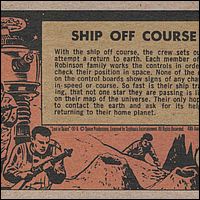 Lost in Space 40th Anniversary Reprint Card #7 Back