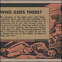 Lost in Space 40th Anniversary Reprint Card #10 Back