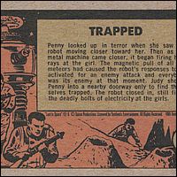 Lost in Space 40th Anniversary Reprint Card #15 Back