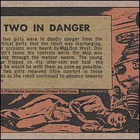Lost in Space 40th Anniversary Reprint Card #16 Back