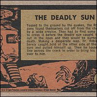 Lost in Space 40th Anniversary Reprint Card #32 Back