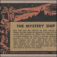 Lost in Space 40th Anniversary Reprint Card #41 Back