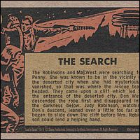 Lost in Space 40th Anniversary Reprint Card #43 Back