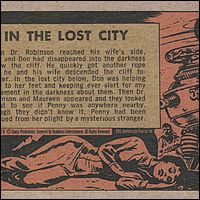 Lost in Space 40th Anniversary Reprint Card #44 Back