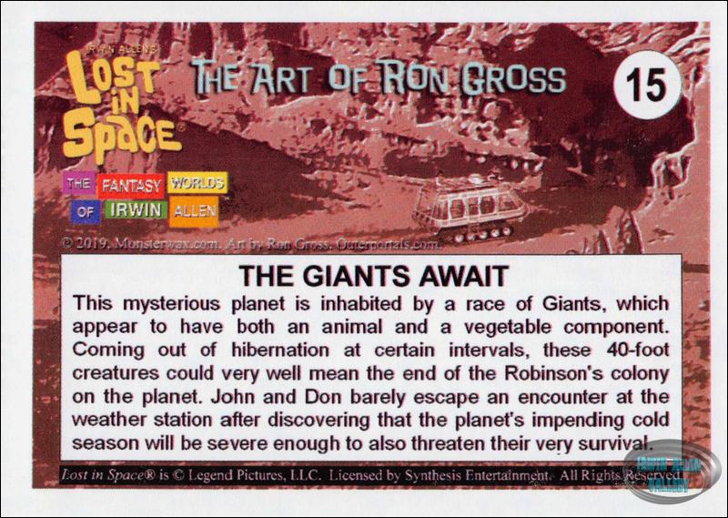 Ron Gross Base Card #15 Back