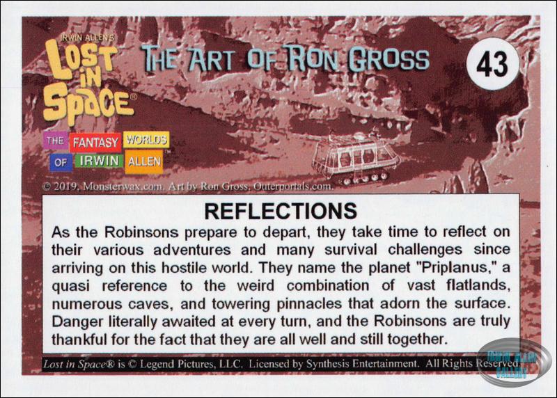 Ron Gross Base Card #43 Back