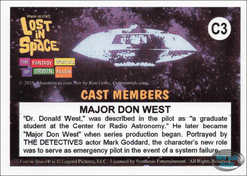 Cast Member Card #C3 Back