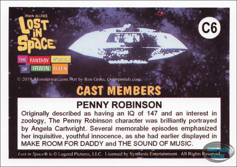 Cast Member Card #C6 Back