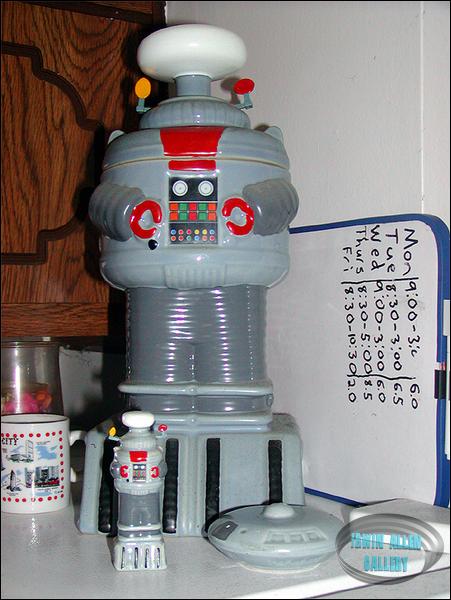 Lost In Space Cookie Jar and Salt and Pepper Shakers