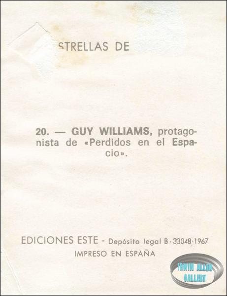 Guy Williams Sticker #20