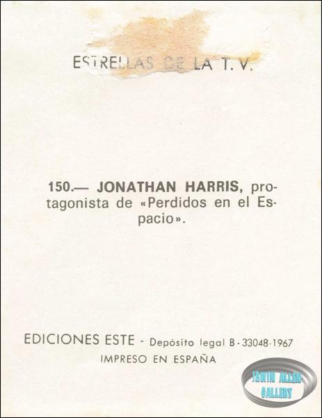 Jonathan Harris Sticker #150