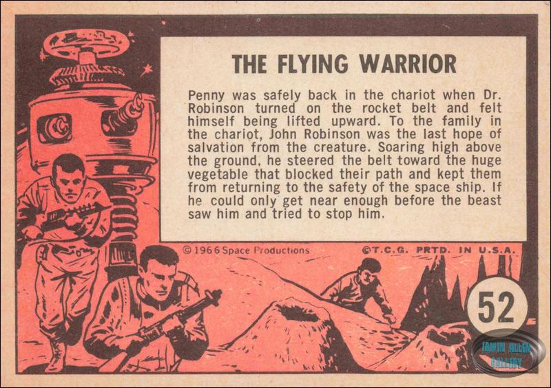 Lost in Space Topps #52 Back