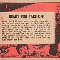 Lost in Space Topps #3 Back