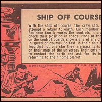 Lost in Space Topps #7 Back