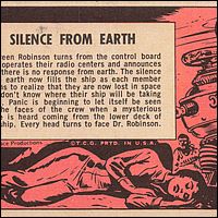 Lost in Space Topps #8 Back