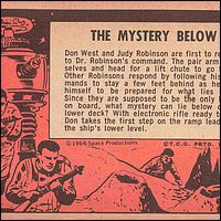 Lost in Space Topps #9 Back