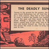 Lost in Space Topps #32 Back