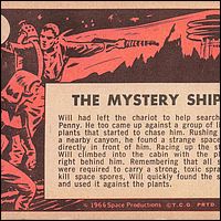 Lost in Space Topps #41 Back
