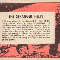Lost in Space Topps #45 Back