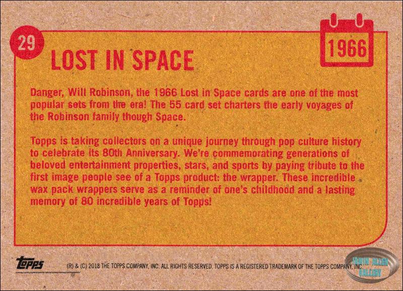 Lost in Space Topps Card