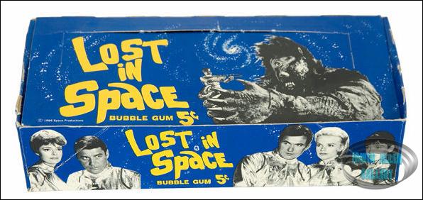 Lost in Space Topps Gum Card Display Box