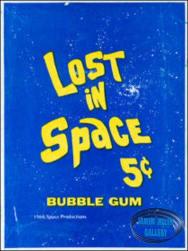 Lost in Space Topps Gum Card Wrapper
