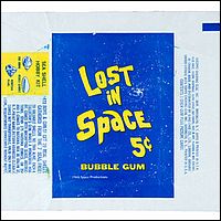 Lost in Space Topps Gum Card Wrapper