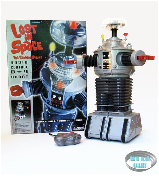 Two Foot Tall B9 Robot with Box